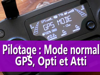 Modes de pilotage Atti OPti et GPS
