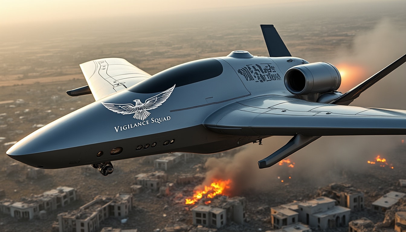 découvrez comment les drones de guerre au design futuriste, notamment les v-bat américains, révolutionnent le champ de bataille avec une autonomie accrue. plongez dans l'essor de ces technologies et leur impact sur les stratégies militaires modernes.