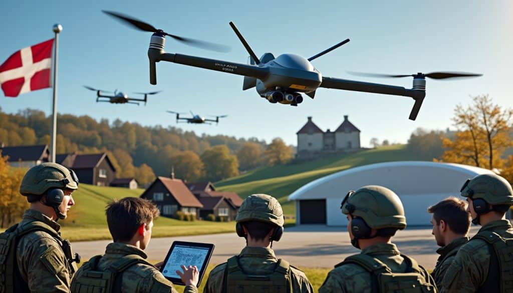 découvrez comment le danemark intègre les drones dans sa stratégie de défense militaire pour améliorer sa sécurité nationale et sa capacité d'intervention. un pas vers une modernisation technologique qui transforme les opérations militaires.