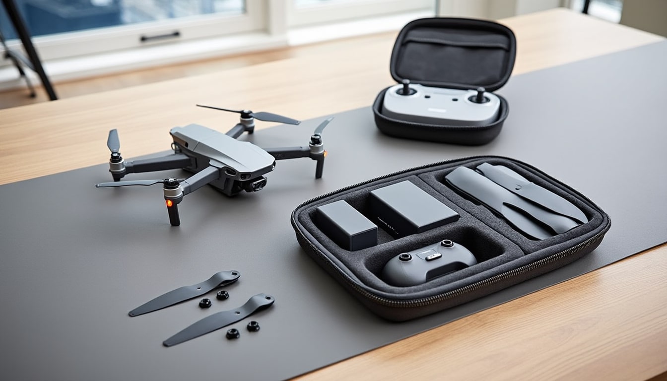 découvrez le combo ultime pour votre dji mavic pro avec l'ensemble fly more. profitez d'une autonomie prolongée, de batteries supplémentaires et d'accessoires indispensables pour maximiser vos séances de vol. élevez votre expérience de pilote et capturez des moments inoubliables avec cet ensemble complet.
