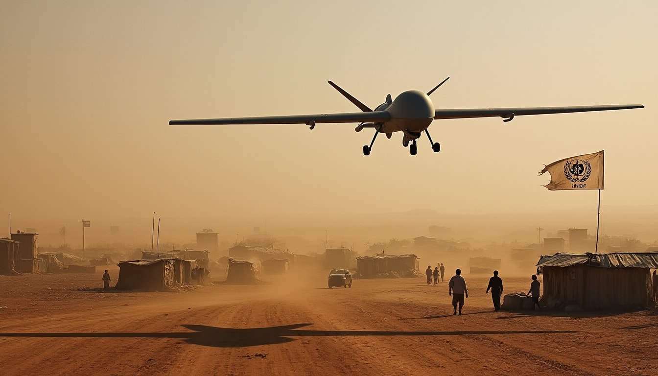 découvrez comment la prolifération des drones militaires transforme les conflits armés en afrique, engendrant des défis déstabilisants pour la sécurité et la stratégie militaire dans la région.