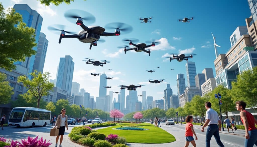 découvrez comment les drones transformeront notre quotidien en 2030. de la livraison de colis à l'agriculture intelligente, explorez les applications révolutionnaires de cette technologie en pleine expansion. préparez-vous à un avenir où les drones deviennent des alliés indispensables au service de notre quotidien.