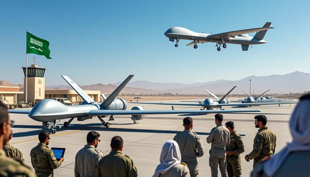 découvrez comment l'arabie saoudite envisage d'acquérir 200 drones male américains mq-9b skyguardian, renforçant ainsi sa capacité de surveillance et de défense. un projet stratégique qui marque une étape importante dans l'évolution militaire du royaume.