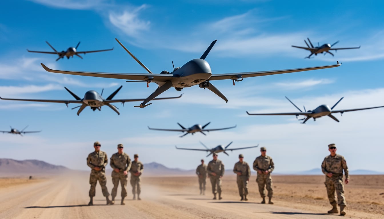 découvrez comment la france fait face au défi de renforcer sa capacité de production de drones pour soutenir son réarmement, en explorant les enjeux stratégiques, technologiques et économiques qui en découlent.