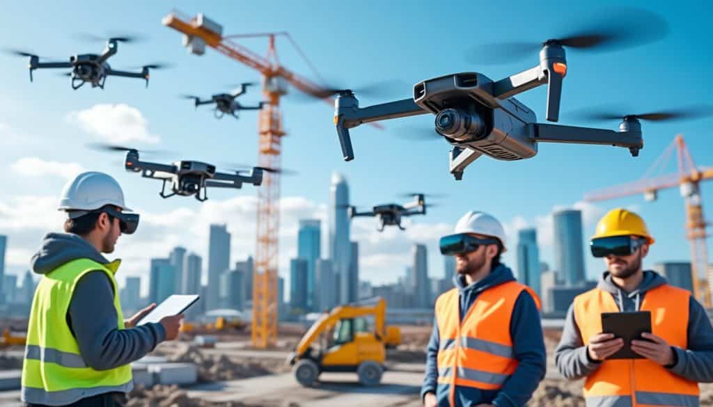 découvrez comment les drones révolutionnent le secteur du btp en 2025. cette analyse approfondie explore les innovations technologiques, les gains d'efficacité et les enjeux réglementaires liés à l'utilisation des drones sur les chantiers. ne manquez pas cette vision d'avenir qui façonne l'industrie du bâtiment et des travaux publics.