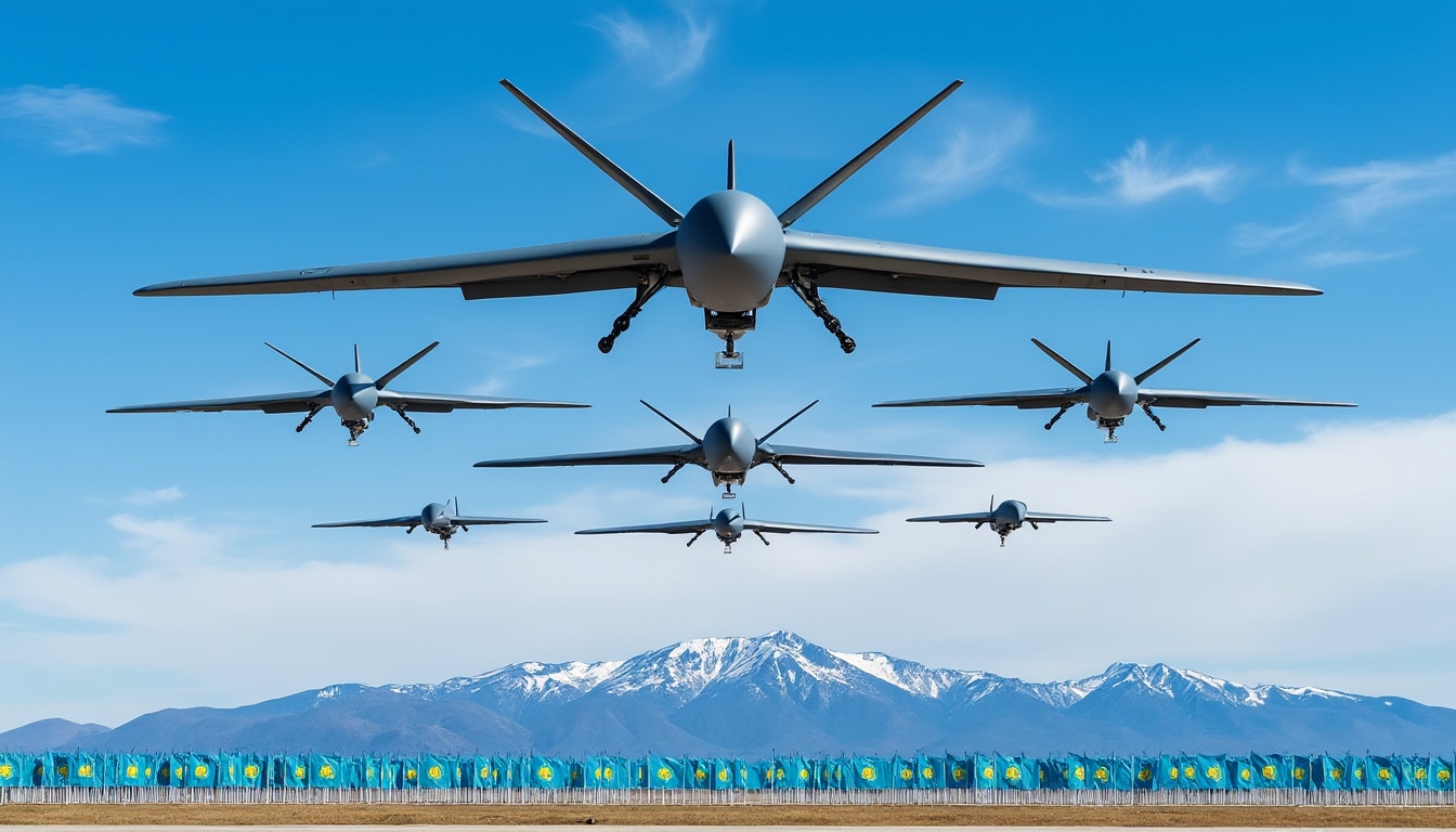 découvrez comment un drone a suscité l'attention lors d'un défilé militaire au kazakhstan en intervenant pour remettre une femme à sa place. une scène surprenante qui soulève des questions sur l'utilisation des nouvelles technologies dans les événements publics.