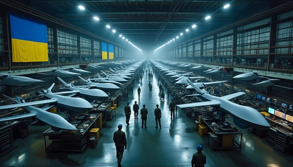 découvrez comment une usine de drones en ukraine révolutionne l'art de la guerre. plongez dans les innovations technologiques qui redéfinissent les stratégies militaires et apportent un tournant majeur sur le champ de bataille.