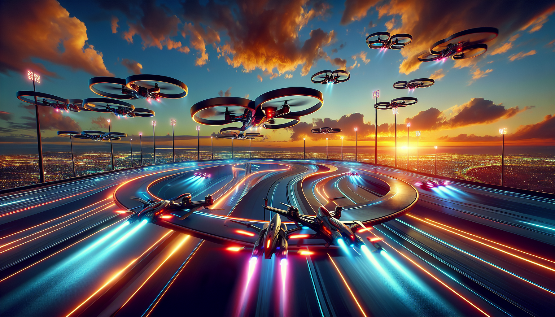 explorez notre sélection des drones essentiels pour les passionnés de courses aériennes. découvrez des modèles performants, conçus pour la vitesse et la maniabilité, afin de vous plonger dans l'univers palpitant des compétitions en vol.