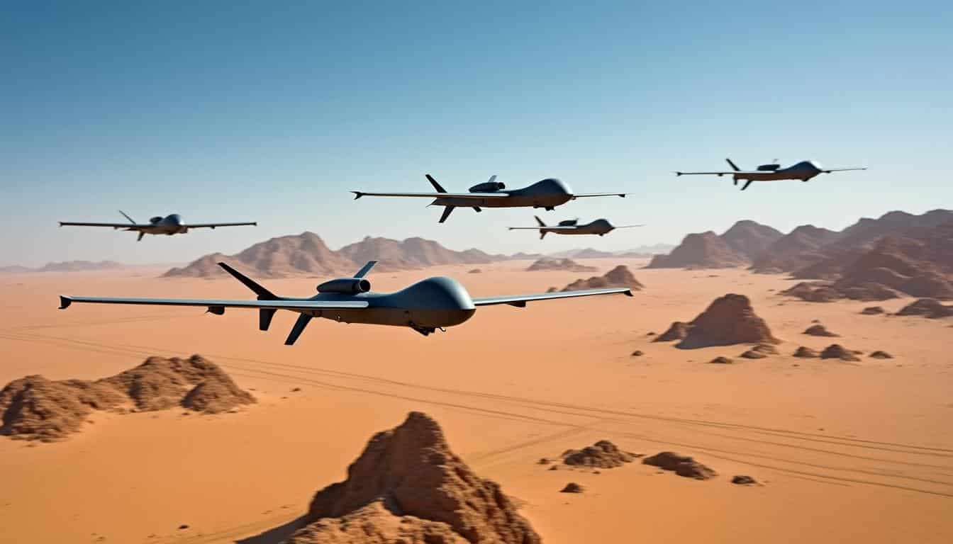 découvrez comment l'armée mauritanienne renforce sa sécurité en déployant des drones sophistiqués pour faire face aux menaces du polisario. analyse des enjeux stratégiques et des implications régionales.