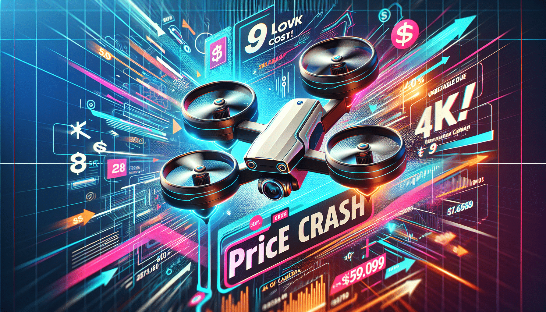 découvrez la baisse de prix historique du drone dji mini 4k grâce à une offre exceptionnelle. ne manquez pas cette opportunité d'acquérir un drone performant à un tarif réduit et réalisez des prises de vue aériennes époustouflantes.