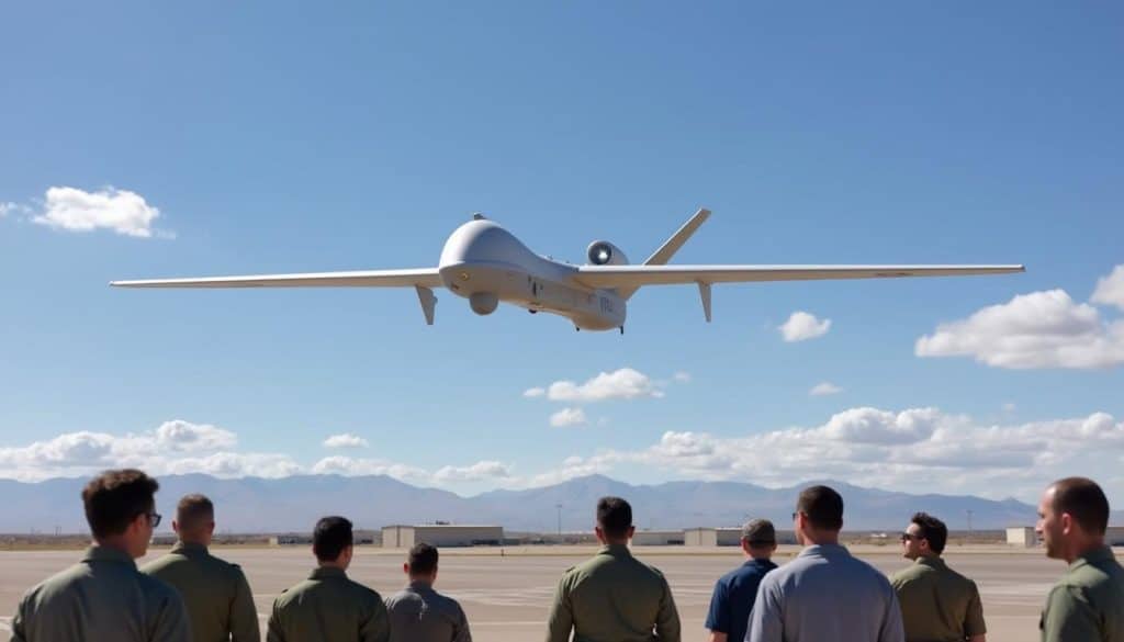 découvrez le lancement des essais en vol du prototype de drone de combat yfq-42 de general atomics. un nouveau pas dans l'innovation aérospatiale et la défense avec des performances inédites à la clé.