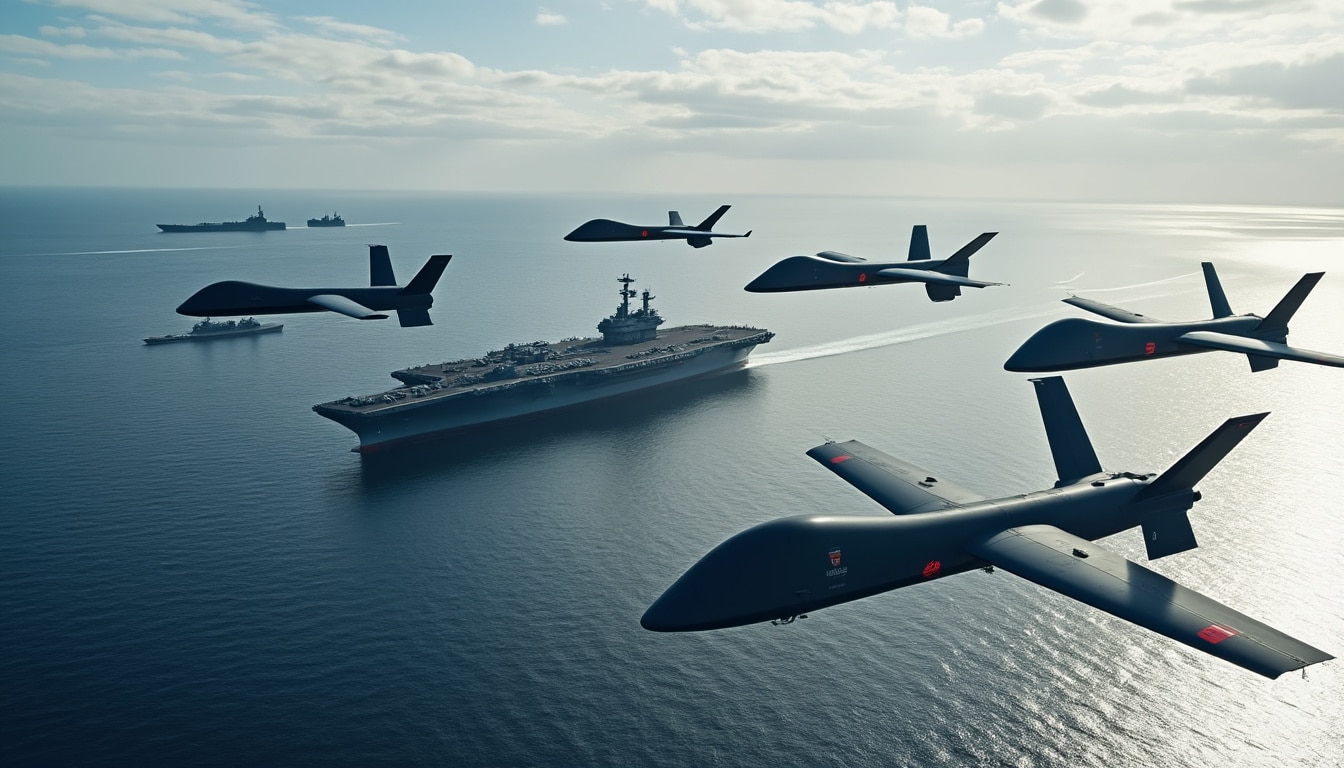 découvrez pourquoi l'amiral vaujour estime qu'un drone dédié au ravitaillement en vol représenterait une avancée majeure et prometteuse pour l'aéronavale française.