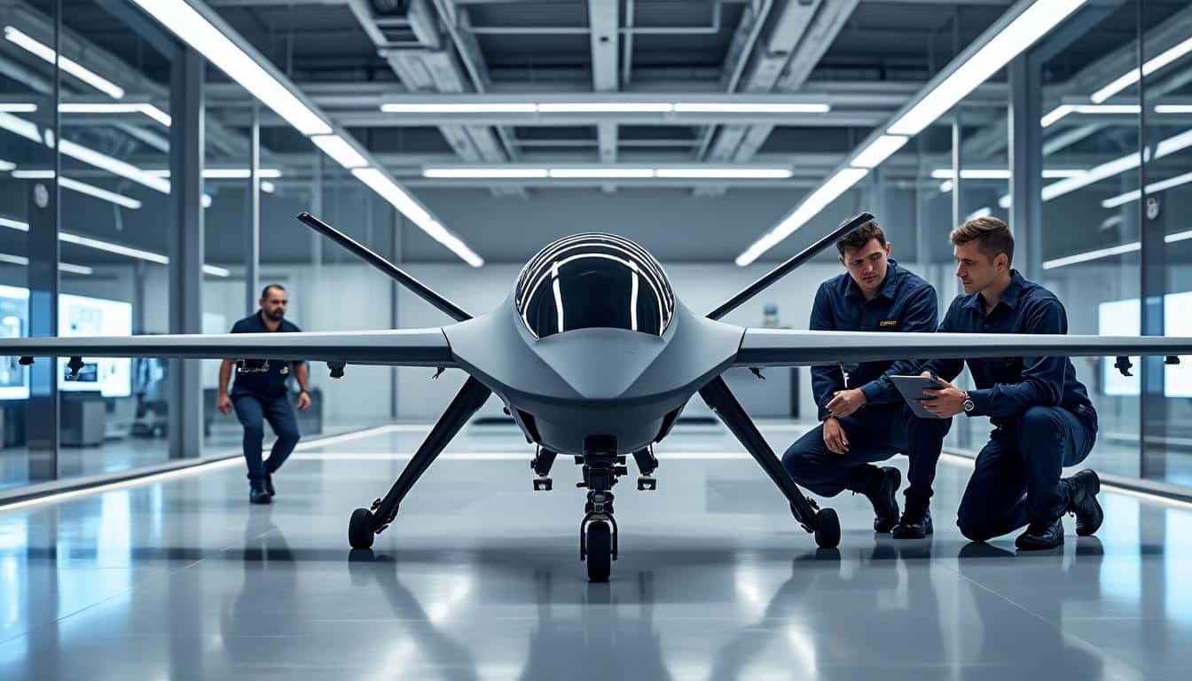 découvrez comment l'armée de terre révolutionne la formation militaire avec l'ouverture de la plus grande zone de simulation de combats de drones en europe, un pas majeur dans la maîtrise des conflits aériens modernes.