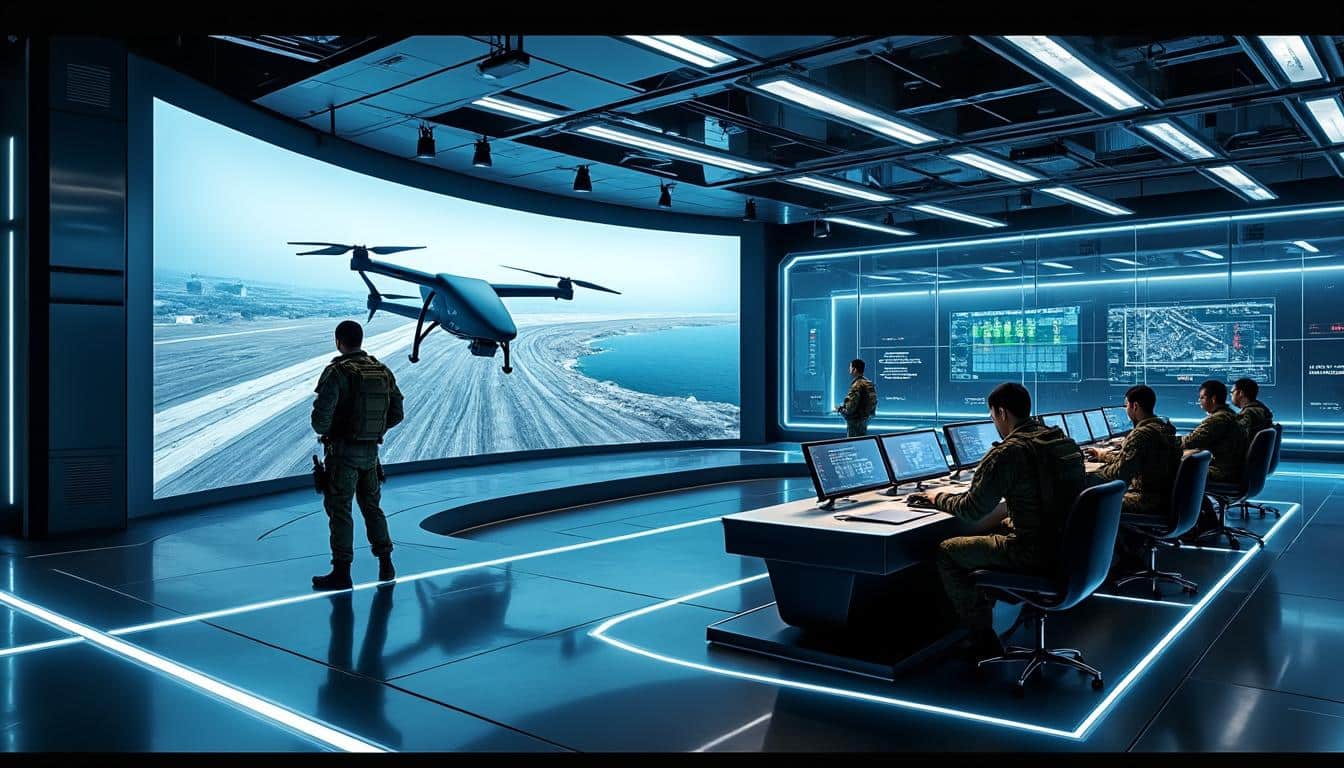 découvrez comment l'armée de terre révolutionne l'entraînement militaire avec l'ouverture de la plus grande zone de simulation de combats de drones en europe, offrant un réalisme inédit face aux nouveaux enjeux du conflit aérien moderne.