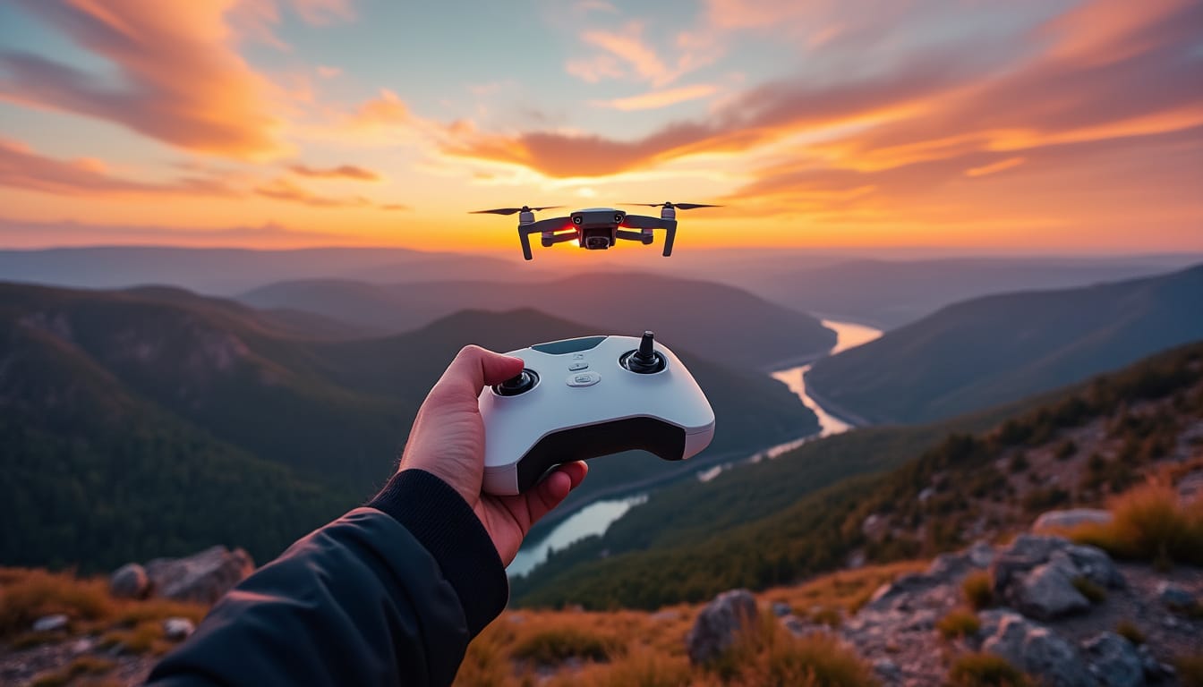 explorez le dji mavic mini, le drone compact par excellence, offrant légèreté, performance et simplicité d’utilisation. découvrez pourquoi il est considéré comme l’ulm des drones pour capturer des images aériennes époustouflantes en toute liberté.