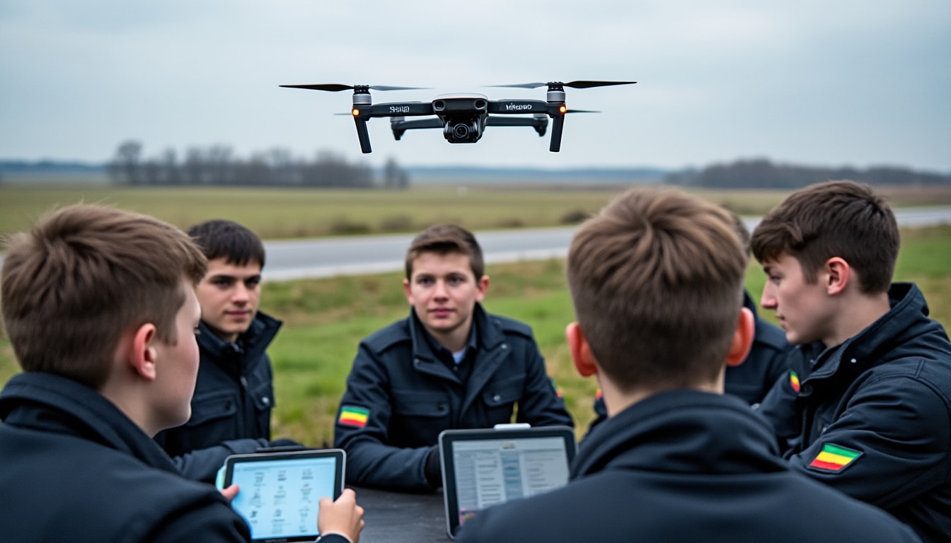 des enfants européens dès 10 ans apprennent à piloter des drones afin de se préparer à une possible confrontation avec la russie. découvrez comment cette formation innovante pourrait façonner la prochaine génération de défenseurs.