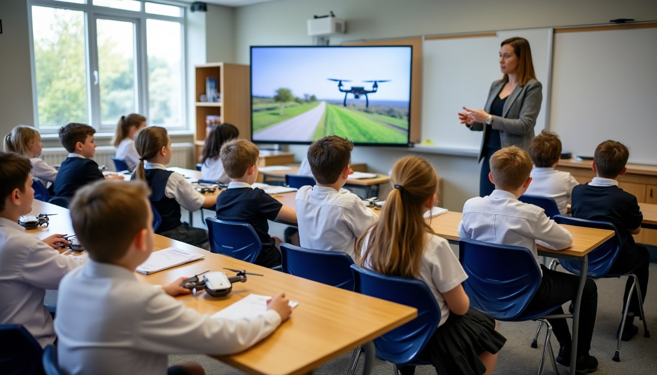 en europe, des enfants dès 10 ans apprennent le pilotage de drones, anticipant de possibles conflits futurs avec la russie. découvrez cette préparation précoce à la défense et ses enjeux.
