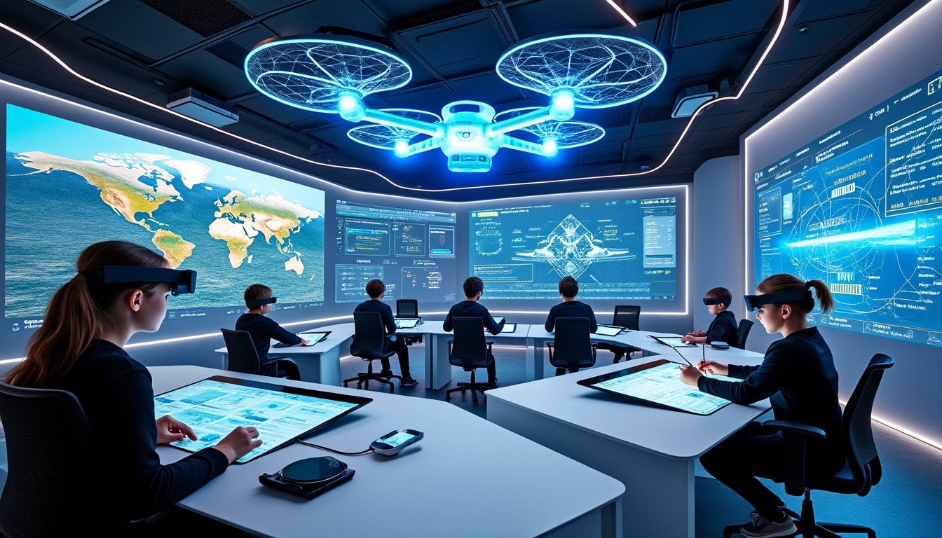 en lituanie, des enfants dès 8 ans sont initiés aux technologies des drones, une mesure éducative innovante en réponse à la guerre en ukraine et à l'évolution des besoins de sécurité.