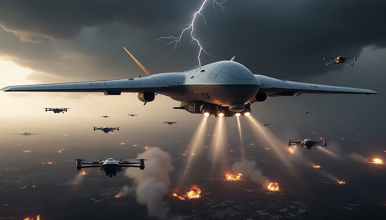 découvrez le gogol-m, un drone intelligent déployé dans la guerre en ukraine, capable de frapper avec une précision remarquable jusqu'à 300 km. analyse de ses performances et de son impact sur le conflit.