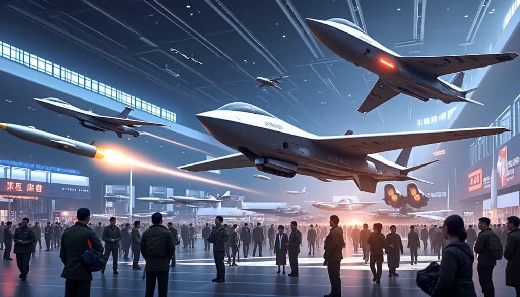 découvrez comment la chine a dévoilé ses dernières innovations militaires lors d'une exposition révolutionnaire le 3 septembre, présentant des drones armés, des canons lasers et des missiles ultra-rapides. un aperçu inédit de la puissance technologique chinoise.