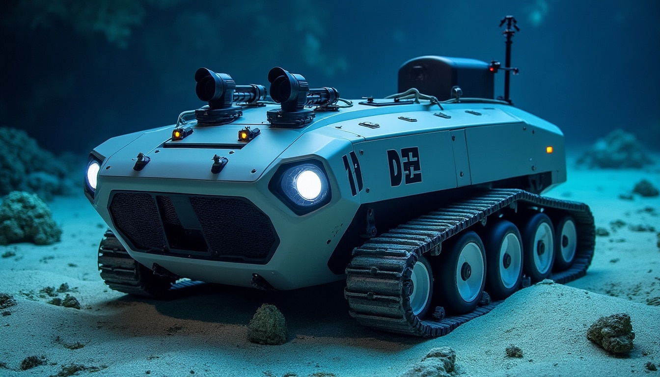 découvrez l'inspector 125, un drone marin innovant présenté par une entreprise française, conçu pour révolutionner la détection des mines sous-marines grùce à ses technologies avancées et sa fiabilité en mer.
