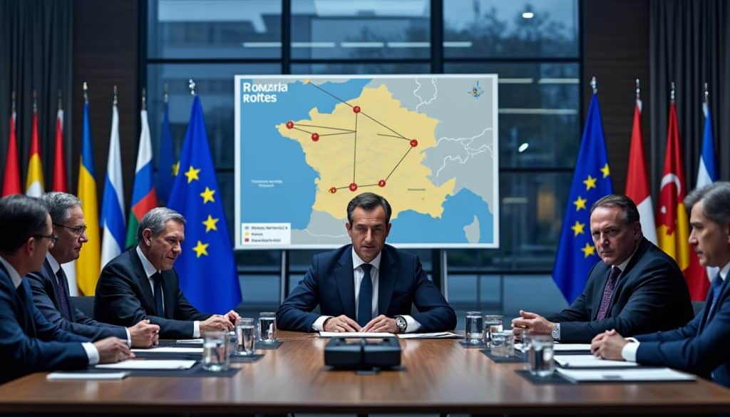 l'union européenne dénonce avec vigueur l'incursion de drones russes sur le territoire roumain, qualifiant cet acte d'inacceptable et soulignant son engagement envers la sécurité de ses états membres.