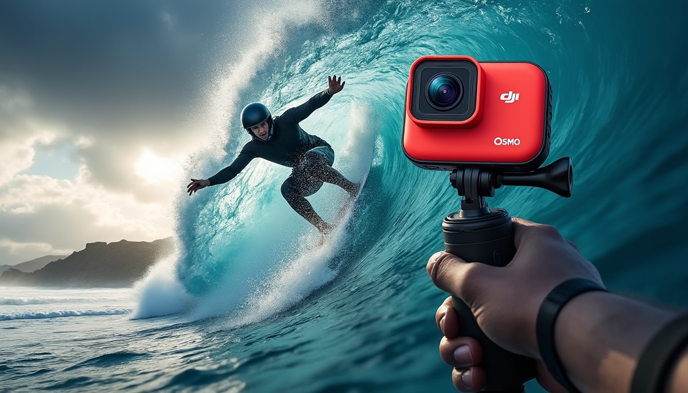 découvrez la dji osmo action, la caméra parfaite pour capturer toutes vos aventures. profitez d’images de haute qualité, d’une grande robustesse et de fonctionnalités innovantes pour immortaliser chaque moment intense.