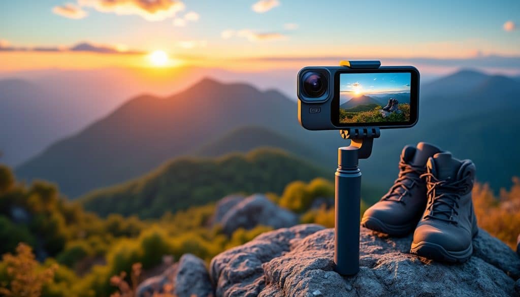 découvrez la dji osmo action, la caméra idéale pour vos aventures ! capturez chaque instant avec une qualité exceptionnelle, une double écran et une résistance aux conditions extrêmes. emmenez-la partout pour immortaliser vos exploits en toute simplicité.
