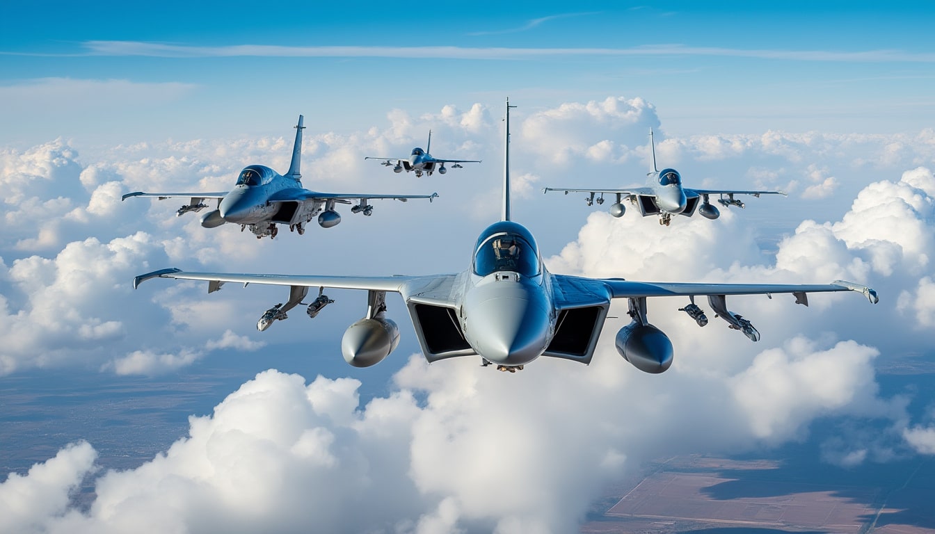découvrez comment la pologne renforce sa sécurité en intensifiant sa préparation militaire, notamment par le déploiement préventif d'avions de chasse face aux menaces régionales.