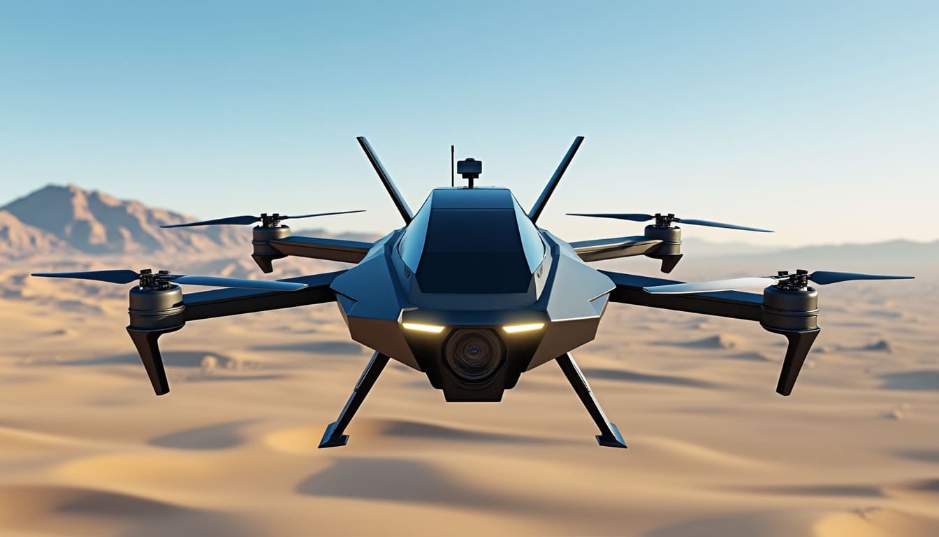 découvrez le yfq-44a, un drone semi-autonome actuellement testé en californie, symbole d'une nouvelle ère de compétition technologique dans le domaine des armements avancés. plongez au cœur des enjeux et défis de cette course aux drones de demain.
