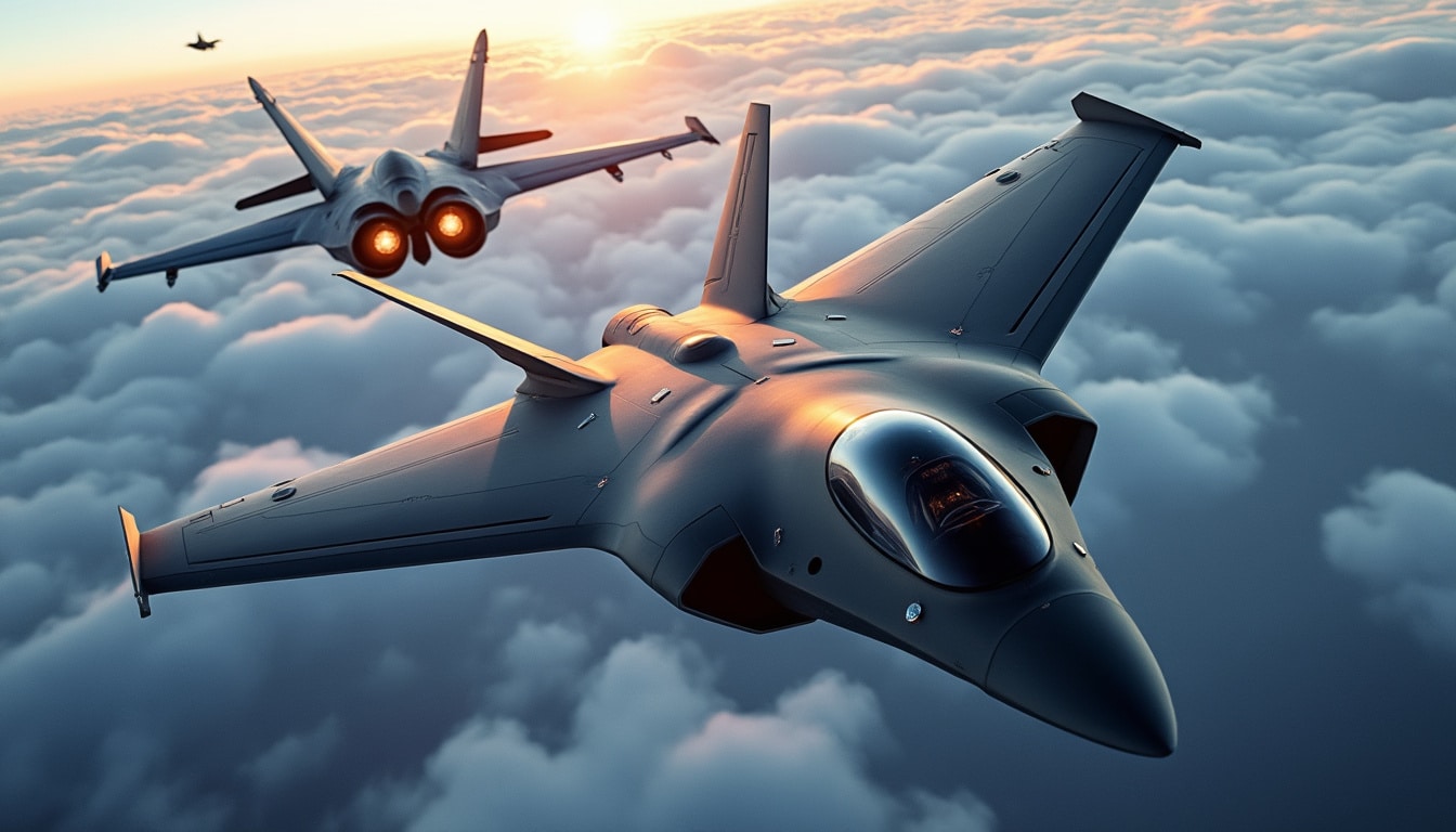 découvrez comment dassault révolutionne l’aviation militaire au salon du bourget avec son drone furtif armé, présenté comme le compagnon invisible du rafale et pierre angulaire des futurs systèmes de combat aérien.
