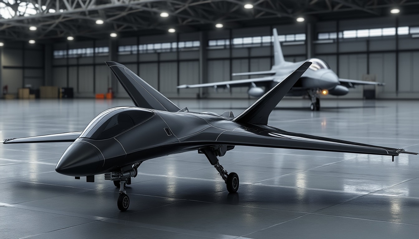 découvrez comment dassault révolutionne l’aviation militaire avec la présentation d’un drone furtif armé, baptisé « le compagnon invisible du rafale », lors du salon du bourget. cette innovation marque un tournant vers la prochaine génération de systèmes de combat aérien.