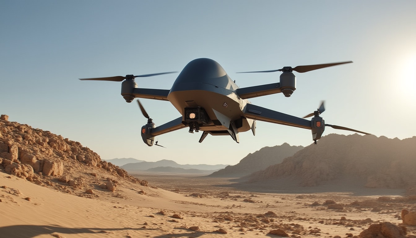 découvrez comment le drone vectis, financé discrètement par lockheed, révolutionne la guerre autonome avec ses capacités furtives et sa technologie de pointe.