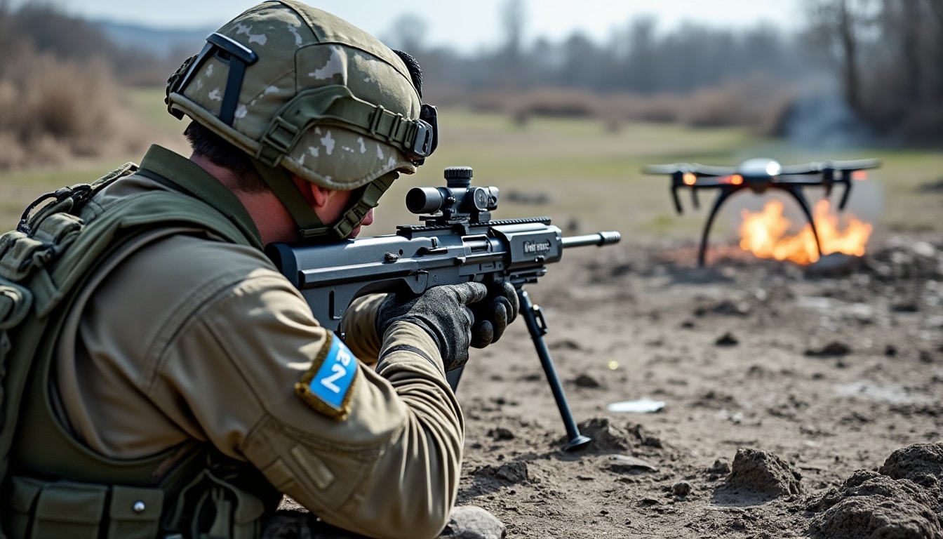 découvrez comment l'ukraine développe des munitions innovantes et performantes pour contrer efficacement les drones russes, renforçant ainsi sa défense et sa capacité d'adaptation face aux nouvelles menaces technologiques.
