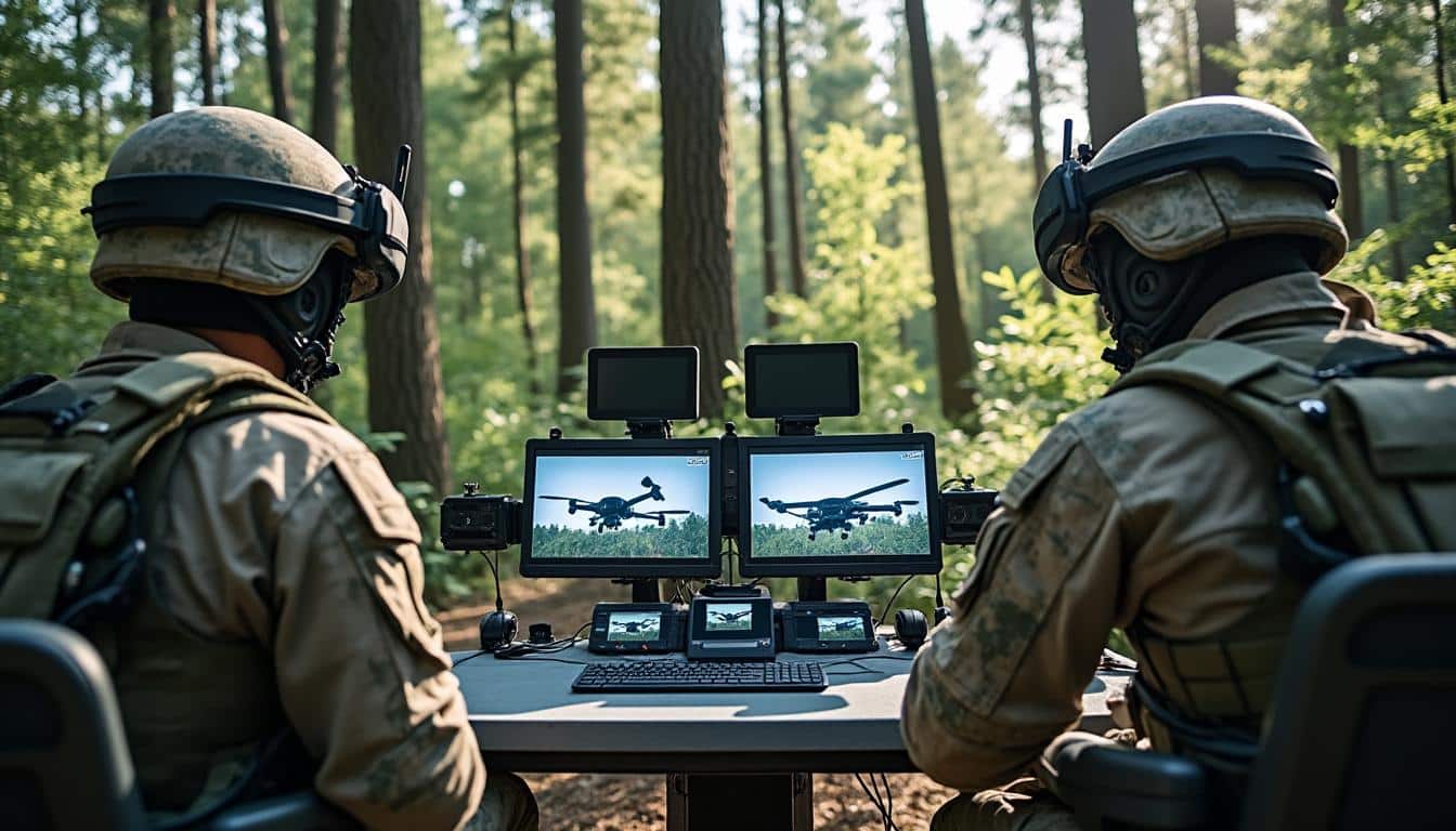 découvrez comment des militaires perfectionnent leurs compétences dans le pilotage de drones de combat en vienne. immersion au cœur d'une formation de pointe pour maîtriser les nouvelles technologies de défense.