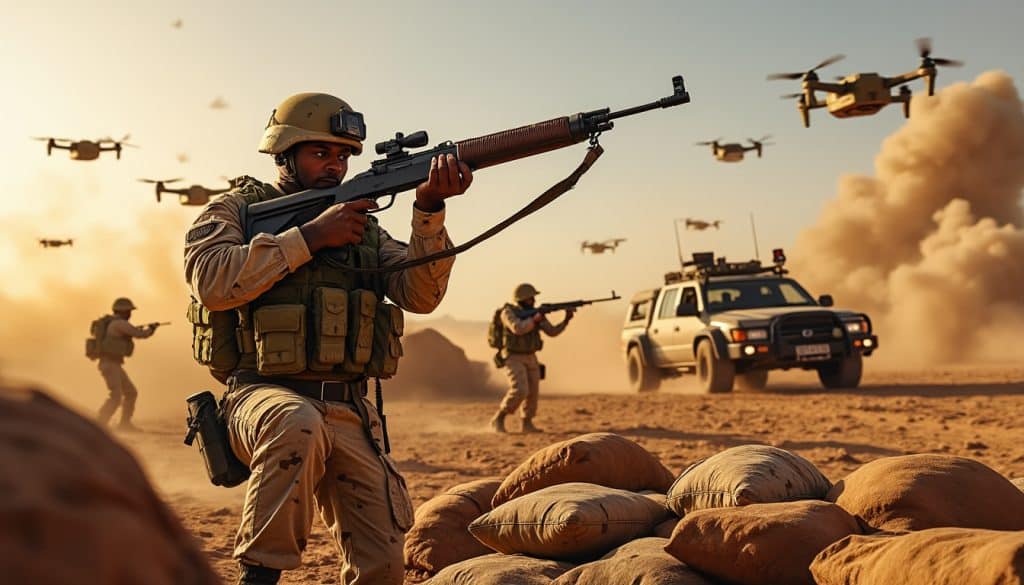 découvrez comment l'armée soudanaise poursuit son offensive dans la région du kordofan, alors que les attaques de drones lancées par les forces de soutien rapide (fsr) s'intensifient, accentuant la tension du conflit.