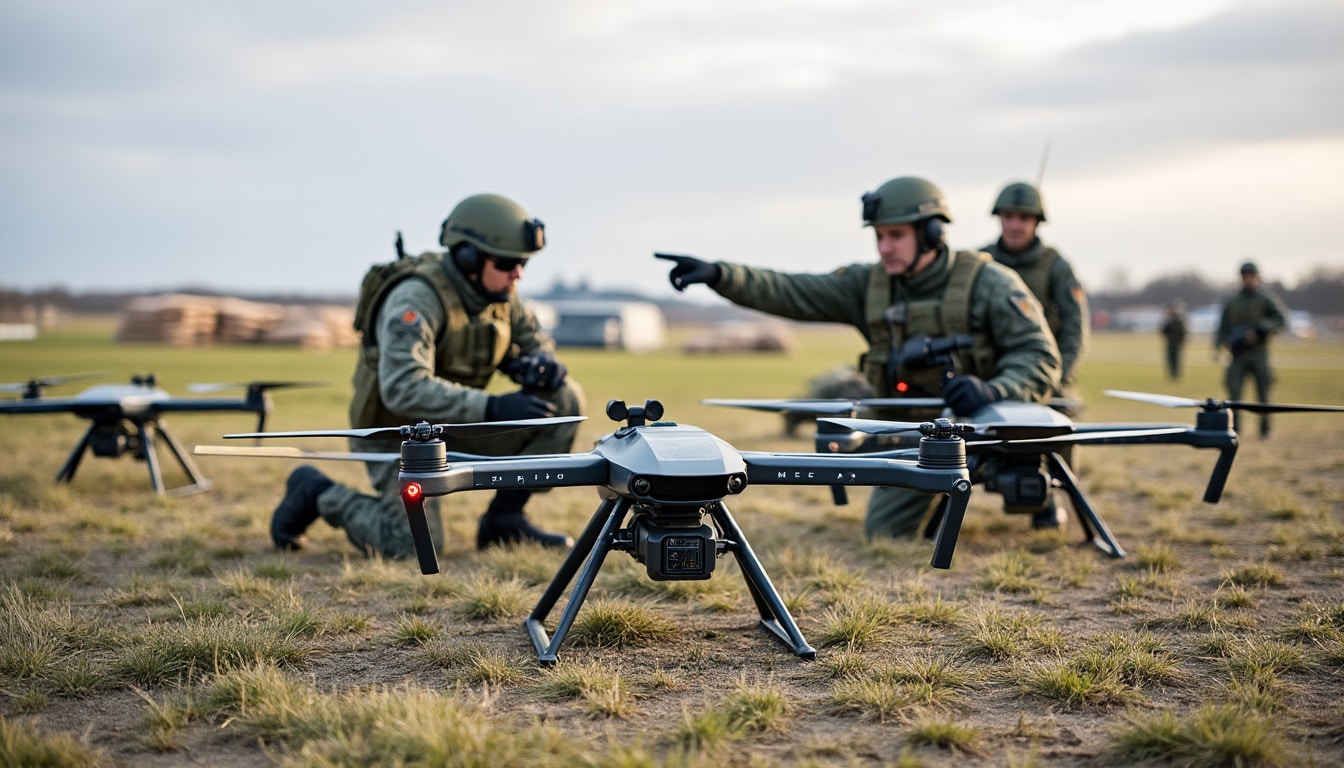 le président ukrainien volodymyr zelensky annonce le déploiement d'une mission militaire anti-drones au danemark pour des exercices conjoints, renforçant la coopération en matière de défense face aux menaces aériennes.