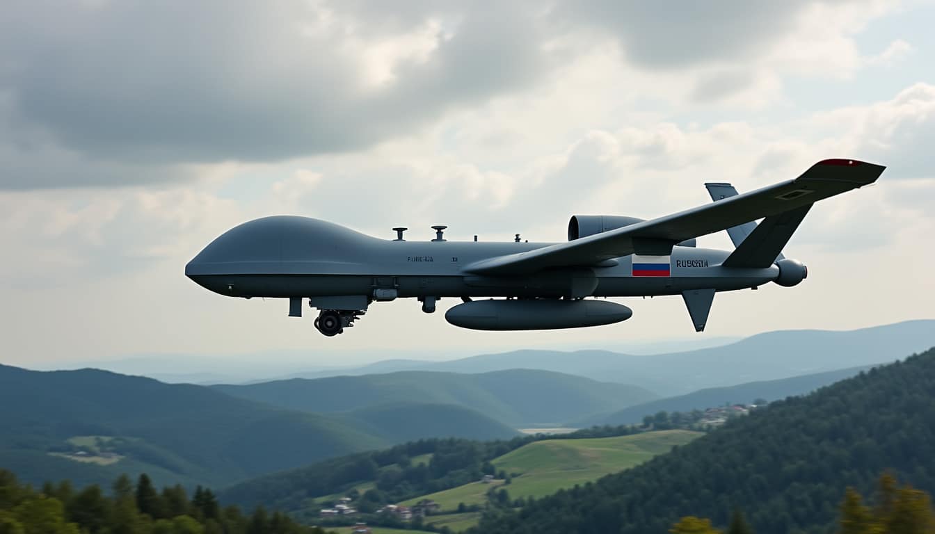 un drone russe a survolé la roumanie sur 50 km, suscitant un incident diplomatique majeur impliquant des f-16. moscou qualifie l'événement de 'provocation de kiev', aggravant les tensions régionales autour de l'espace aérien.