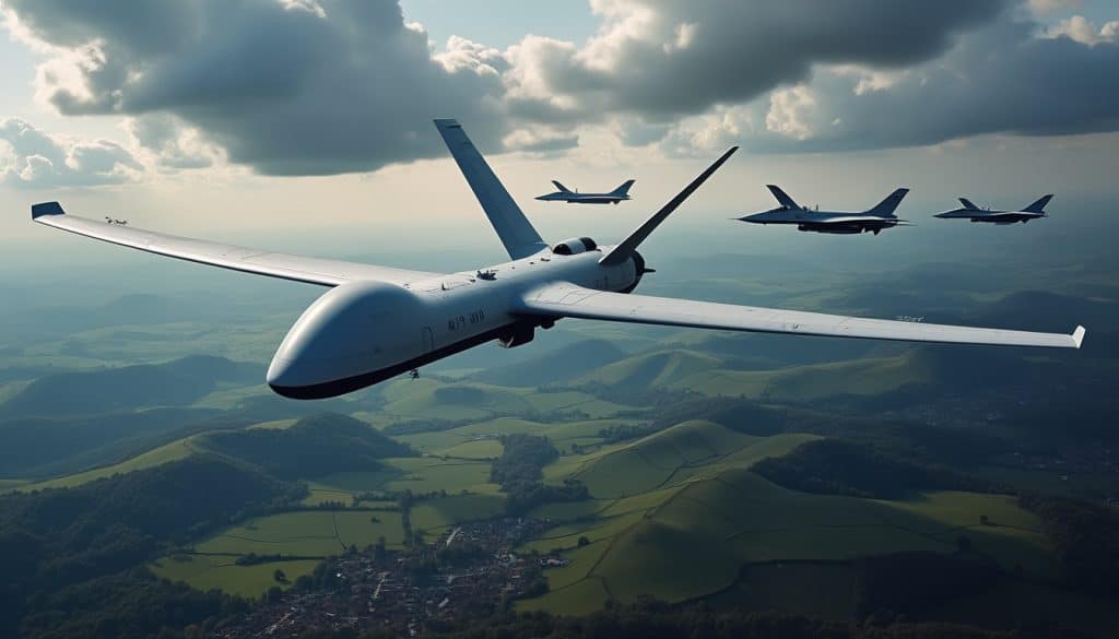 un drone russe a survolé l’espace aérien roumain sur 50 km, déclenchant l’intervention de f-16. moscou évoque une 'provocation de kiev', alors que l’incident soulève de vives tensions diplomatiques et sécuritaires dans la région.