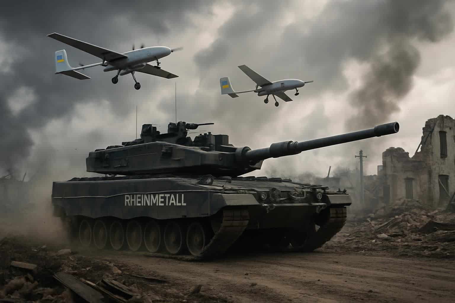 dans le contexte du conflit en ukraine, le géant allemand rheinmetall critique vivement les fabricants de drones, les qualifiant de « ménagères » dans la bataille de la supériorité technologique.