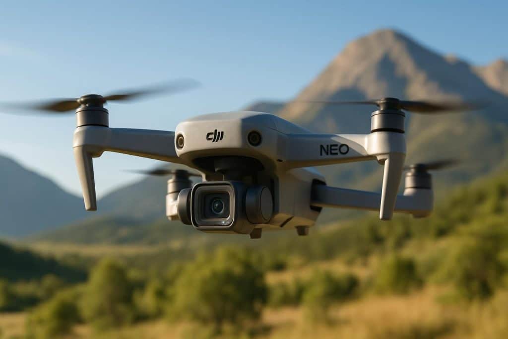 profitez de -25% sur le drone dji neo 4k, alliant performances remarquables et prix abordable. parfait pour capturer des images aériennes de qualité exceptionnelle.