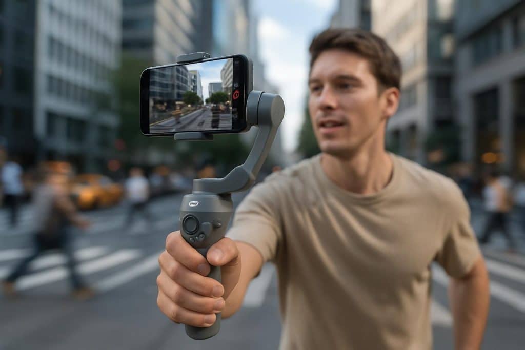 découvrez mon expérience avec le dji osmo mobile 8p, un stabilisateur innovant qui transforme la capture vidéo grâce à sa mobilité exceptionnelle et ses performances révolutionnaires.