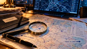 Couloirs aériens en france : carte DGAC et tracés aériens